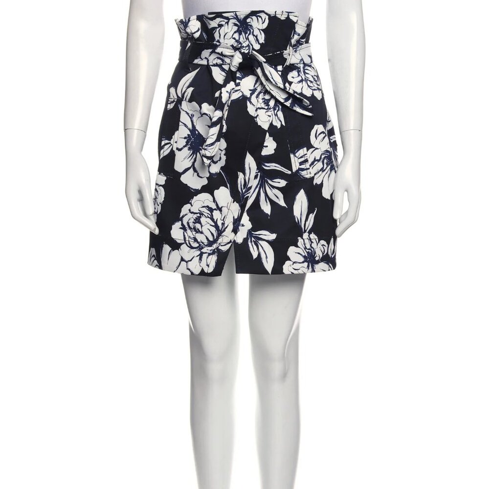 MARISSA WEBB Ella Ottaman Tie Waist Pencil Skirt - S (4)